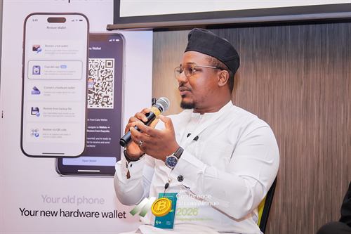 Speaking at Bitcoin Afrique